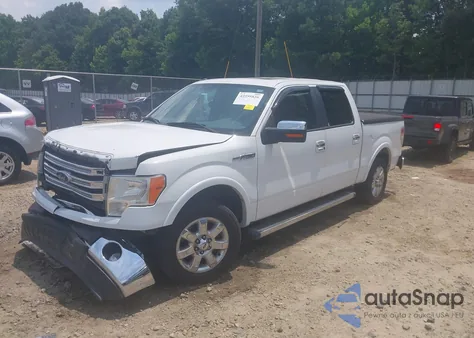 2013 Ford F-150 Lariat z USA, uszkodzony, nr VIN 1FTFW1CF6DFA75156